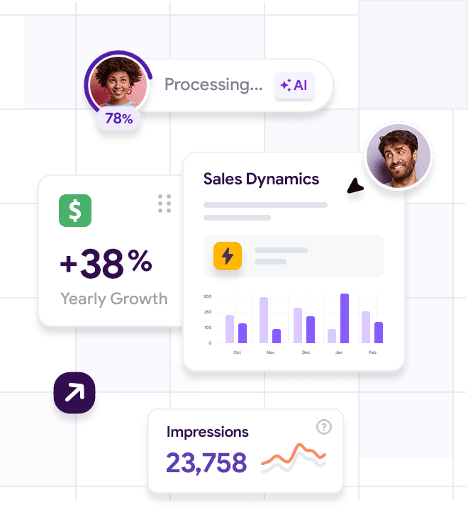 Workflow automation dashboard preview